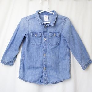 H&M Denim Shirt Size: 2-3Y